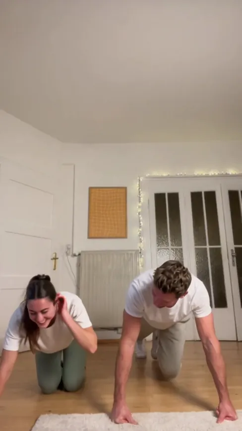 ATEEZ BAD Challenge AI · Push-up Duo