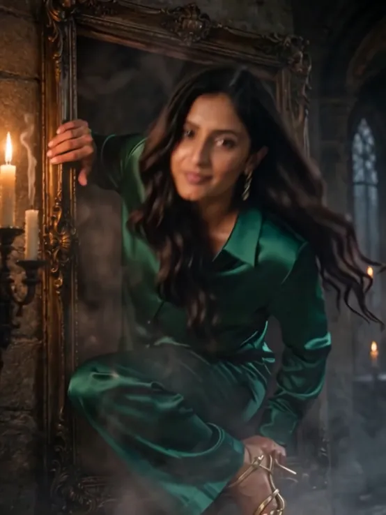 Haunted Portrait AI · Gilded Frame