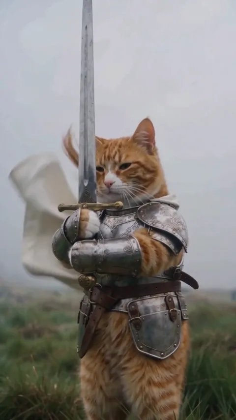 AI Knight Cat · Misty Moor
