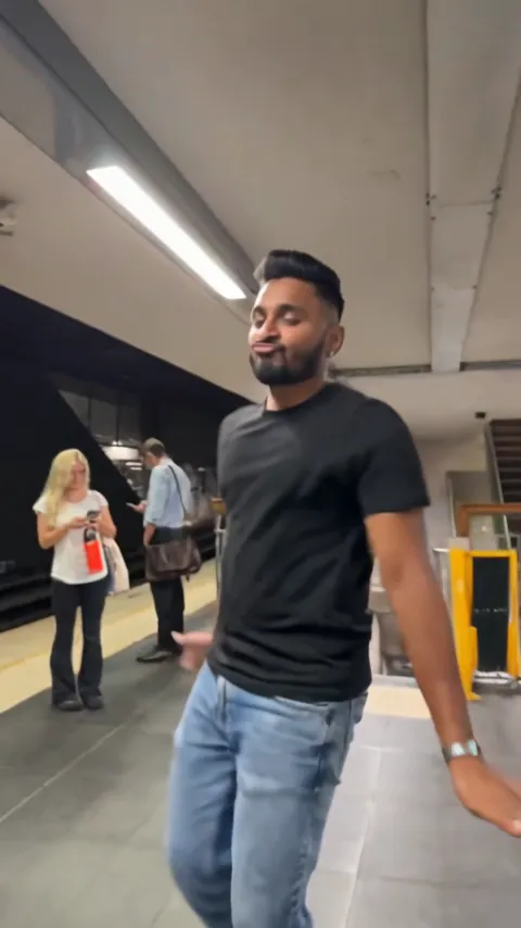 Missed Train Dance AI · Station Platform