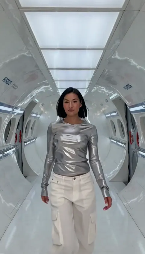 No Scrubs AI Dance · Space Corridor