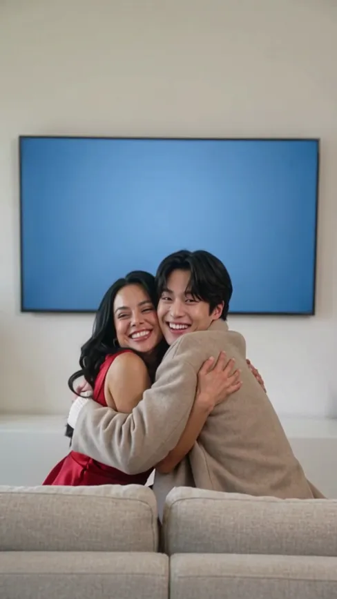 Pull Out of the TV AI · Living Room