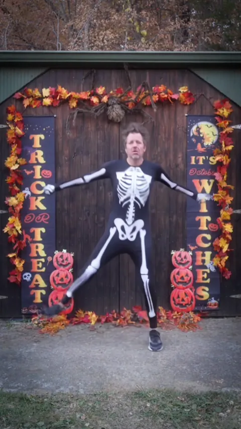 Spooky Scary Skeletons Dance AI · Skeleton Suit