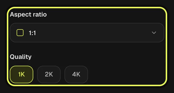 Step 3: choose 1k and the intended composition on Vidlark
