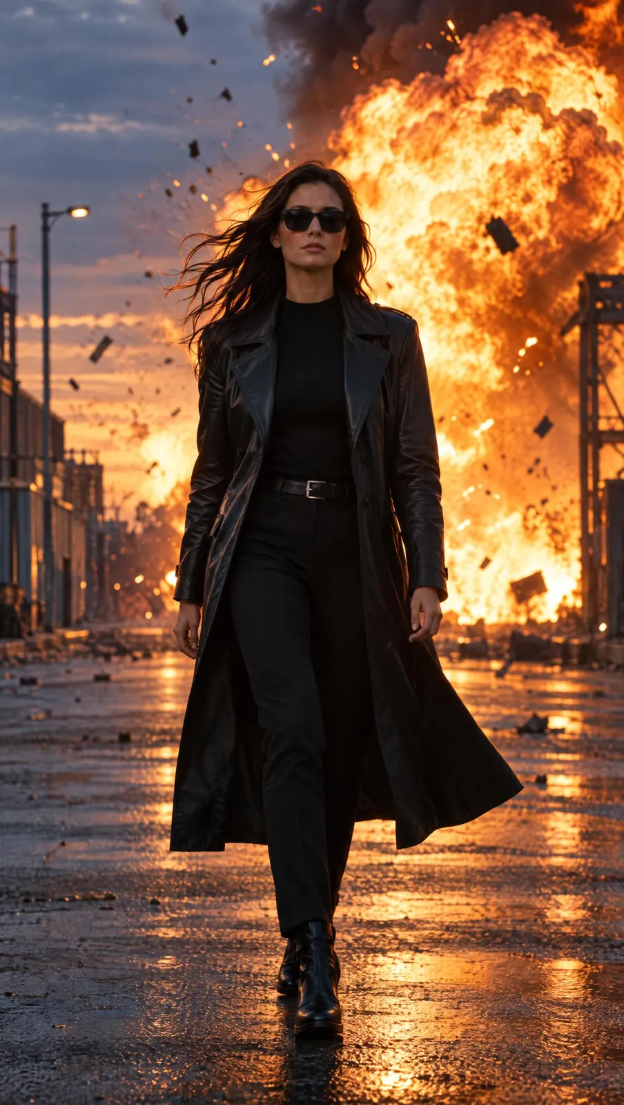 Walk-away-from-an-explosion effect