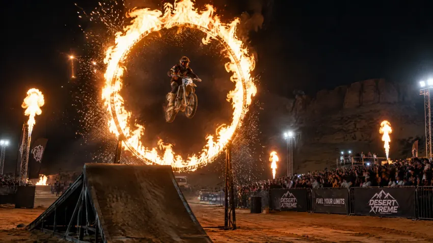 Ring of fire jump
